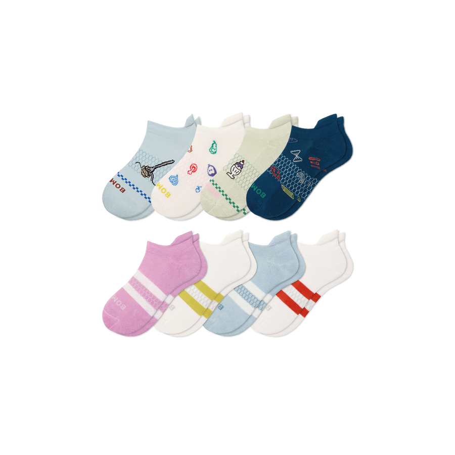 Youth Ankle Sock 8-Pack Z4